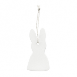 Lapin blanc en argile