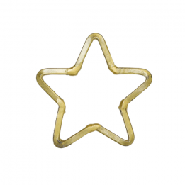 Patère murale "Etoile"