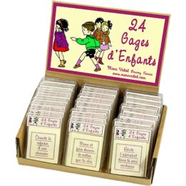 Jeu de cartes "24 gages...