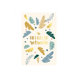 Carte double "Heureuse...