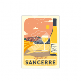 Affiche "Vignoble Sancerre"