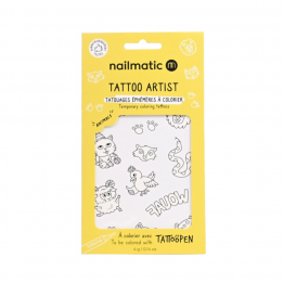 12 tatouages à colorier...