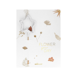 Carte bougie "Fleurissez...