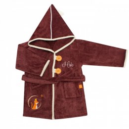 Peignoir "Tigre chocolat" -...