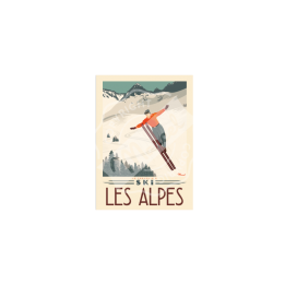 Carte postale les Alpes...