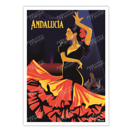 Affiche "Flamenco"