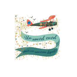 Carte avion "Un nouveau...