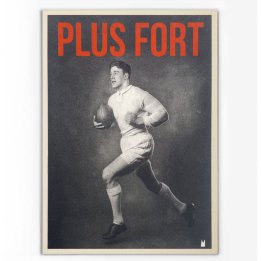 Affiche PLUS FORT "M"