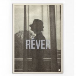 Affiche "Rêver" - M