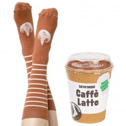 Chausettes "café latte"