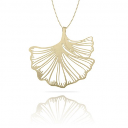 Collier Ginkgo Biloba XL - Or