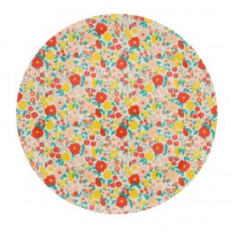 Assiette  fleurie