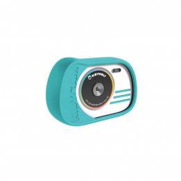 Appareil photo digital cyan