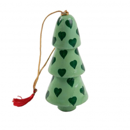 Boule de Noël - Arbre coeur
