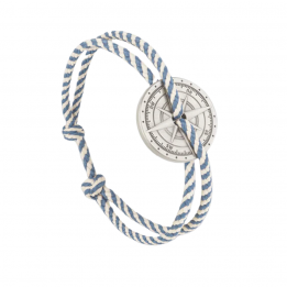 Bracelet argenté "Bise" -...