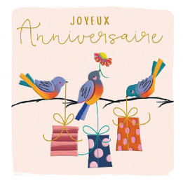 Carte "Joyeux anniversaire"