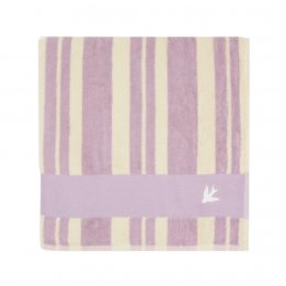 Serviette rayée "Papillons"...