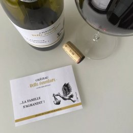 Etiquette bouteille de vin...