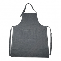 Tablier en coton bleu