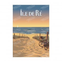 Affiche A3 "L'Ile de ré"