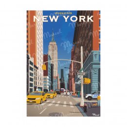 Affiche A3 "Manhattan"