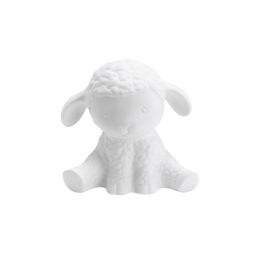 Lampe "Mouton" en porcelaine