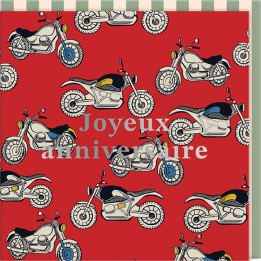 Carte motos "Joyeux...