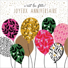 Carte d'anniversaire "C'est...