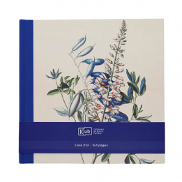 Livre d'or "Fleurs bleues"