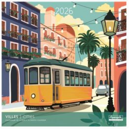 Calendrier "Villes" 2026 -...