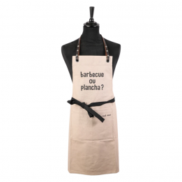 Tablier "Barbecue ou plancha"