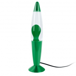 Lampe à lave verte