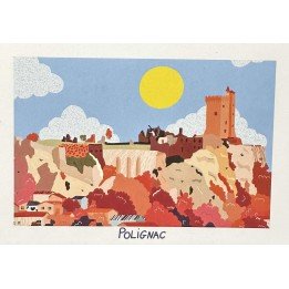 Carte Polignac - 10*15