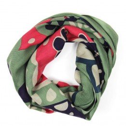 Echarpe kaki laine goya