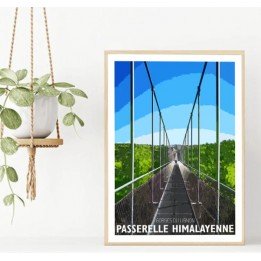 Affiche Passerelle Himalayenne