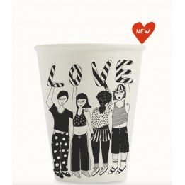 Mug "striped love"