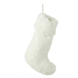 Chaussette de Noël - blanche