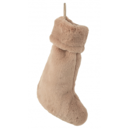 Chaussette de Noël - camel