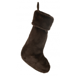 Chaussette de Noël - marron