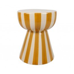 Bout de canapé moutarde