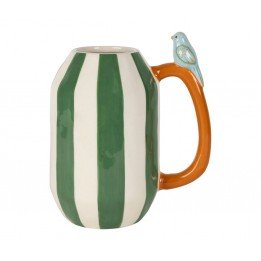 Pichet vert et orange