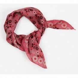 Mini foulard rose