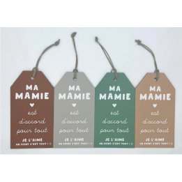 Etiquette message "ma...