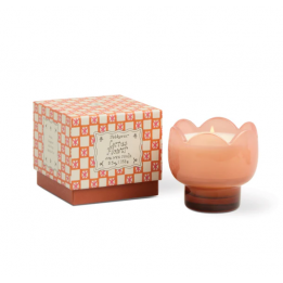 Bougie tulipe orange