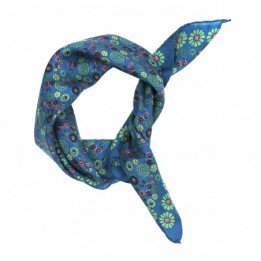 Mini foulard "hanami marine"