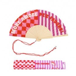 Eventail "more amore per favo"