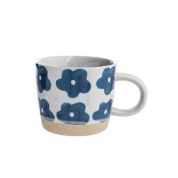 Tasse rustic bleue