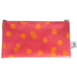 Trousse rose et orange