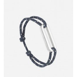 Bracelet bleu marine et blanc