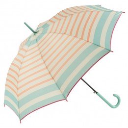 Parapluie long corail